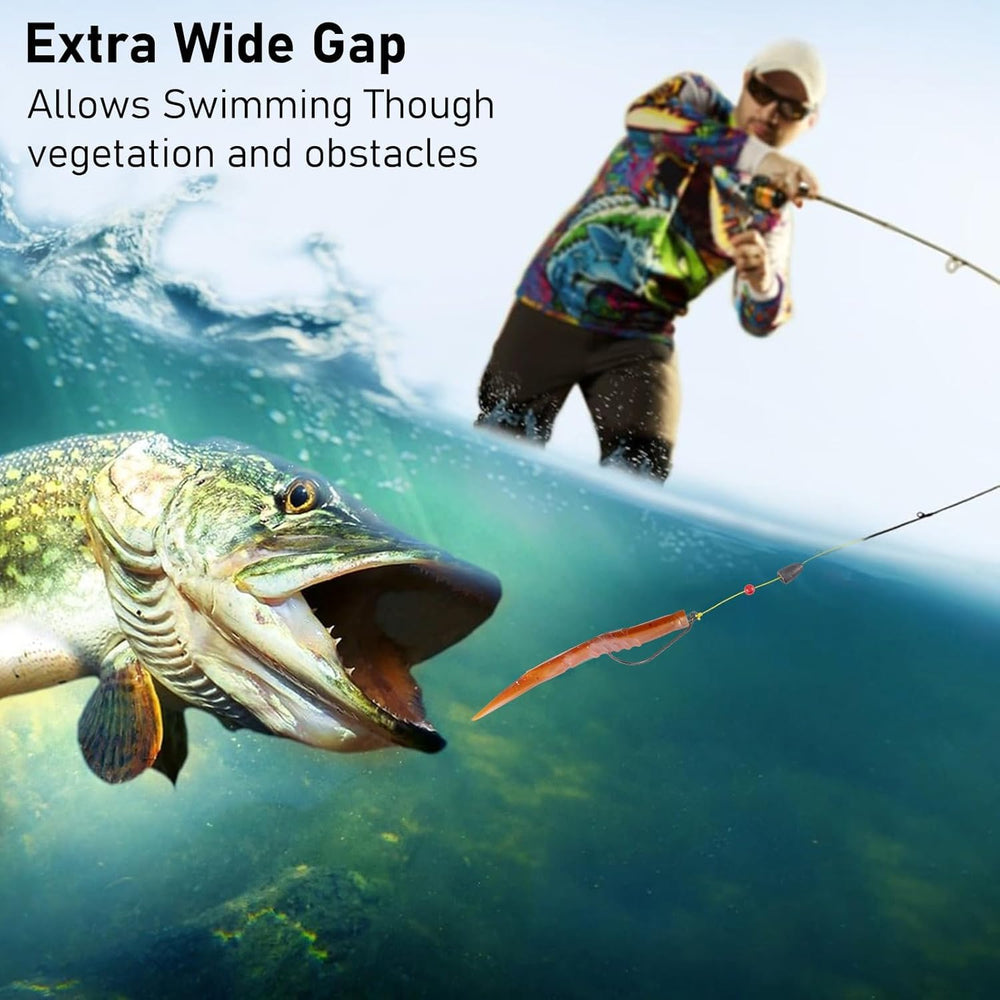 Dr.Fish 100 Pack Swimbait Hooks product packaging