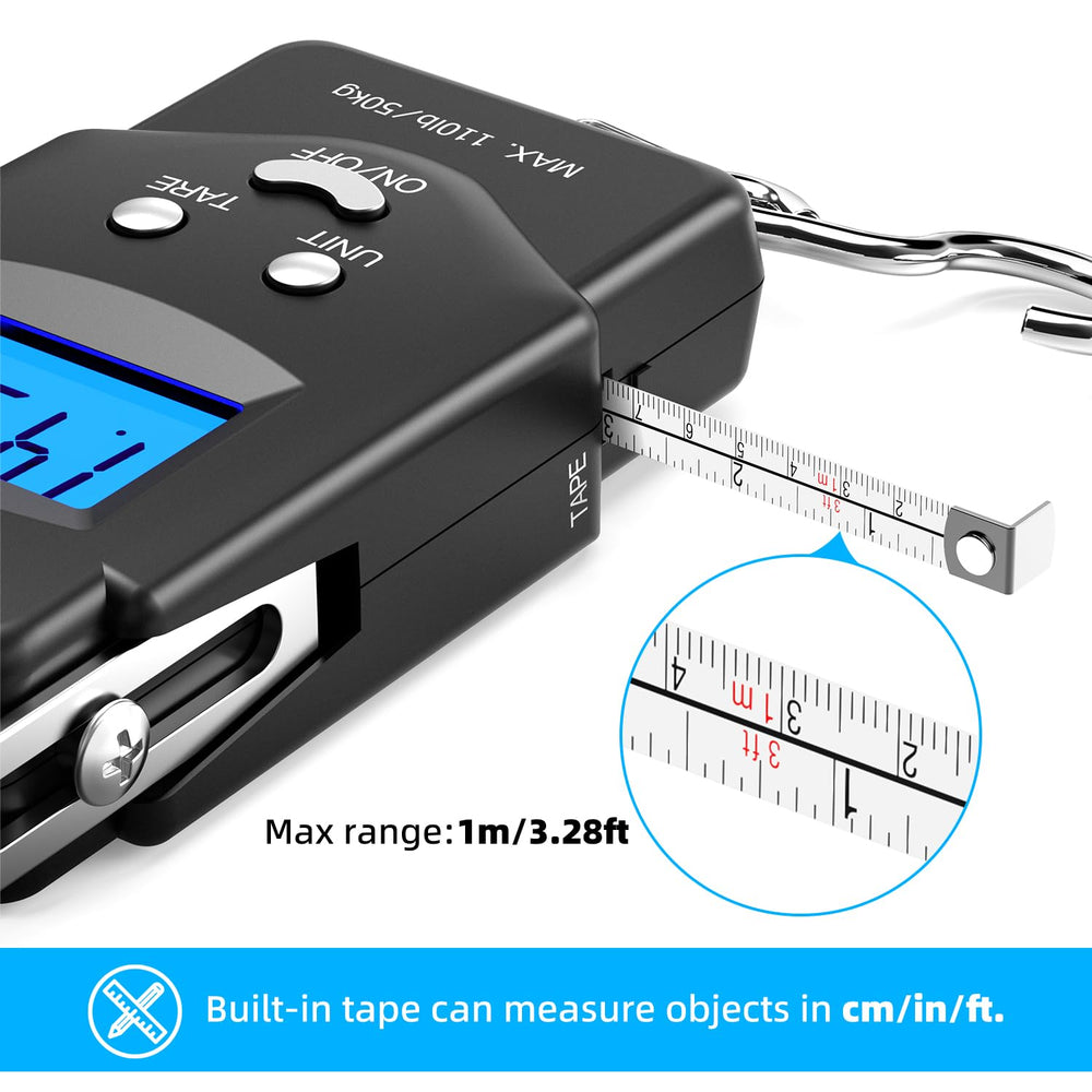 Dr.meter PS01 digital weight scale with 110 lb / 50 kg capacity