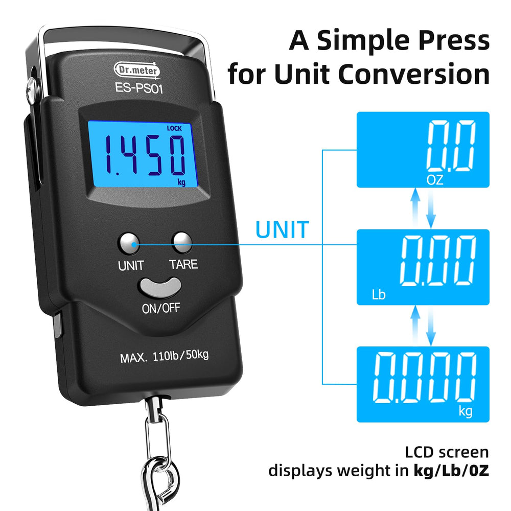Built-in measuring tape extended up to 3 feet/90 cm