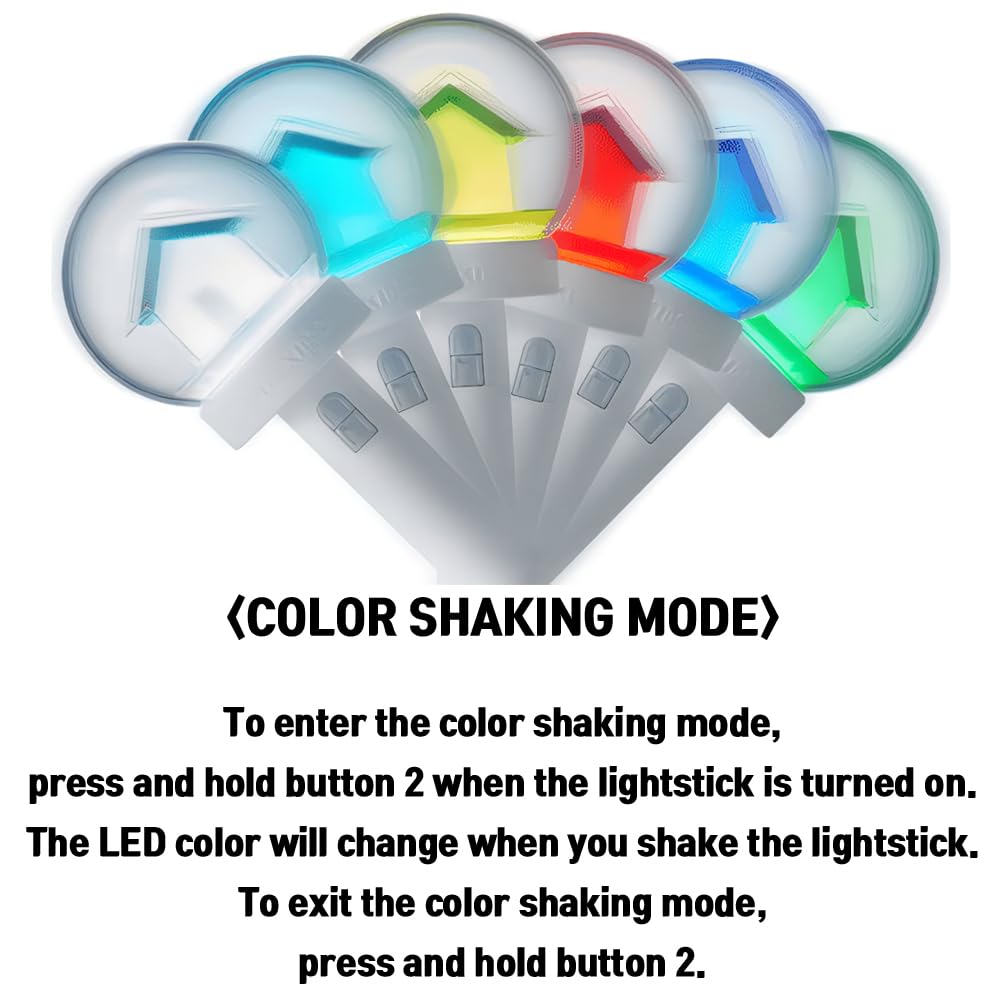 Dr Sayzer Boynextdoor lightstick buttons close-up showing color and mode control
