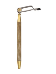 Dr. Slick Bamboo Rotary Hackle Plier Jaw Detail — durable stainless jaws for secure grip