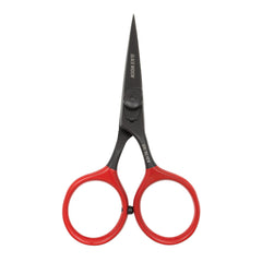 Dr. Slick Black Widow Razor Scissor with bent shaft for ergonomic fly tying and precise fish-mouth work