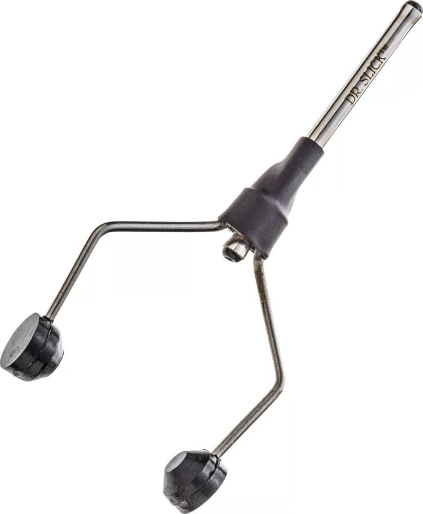 Dr. Slick Glass Bobbin 3-inch dual inserts enable ultra-smooth threading and steady control.