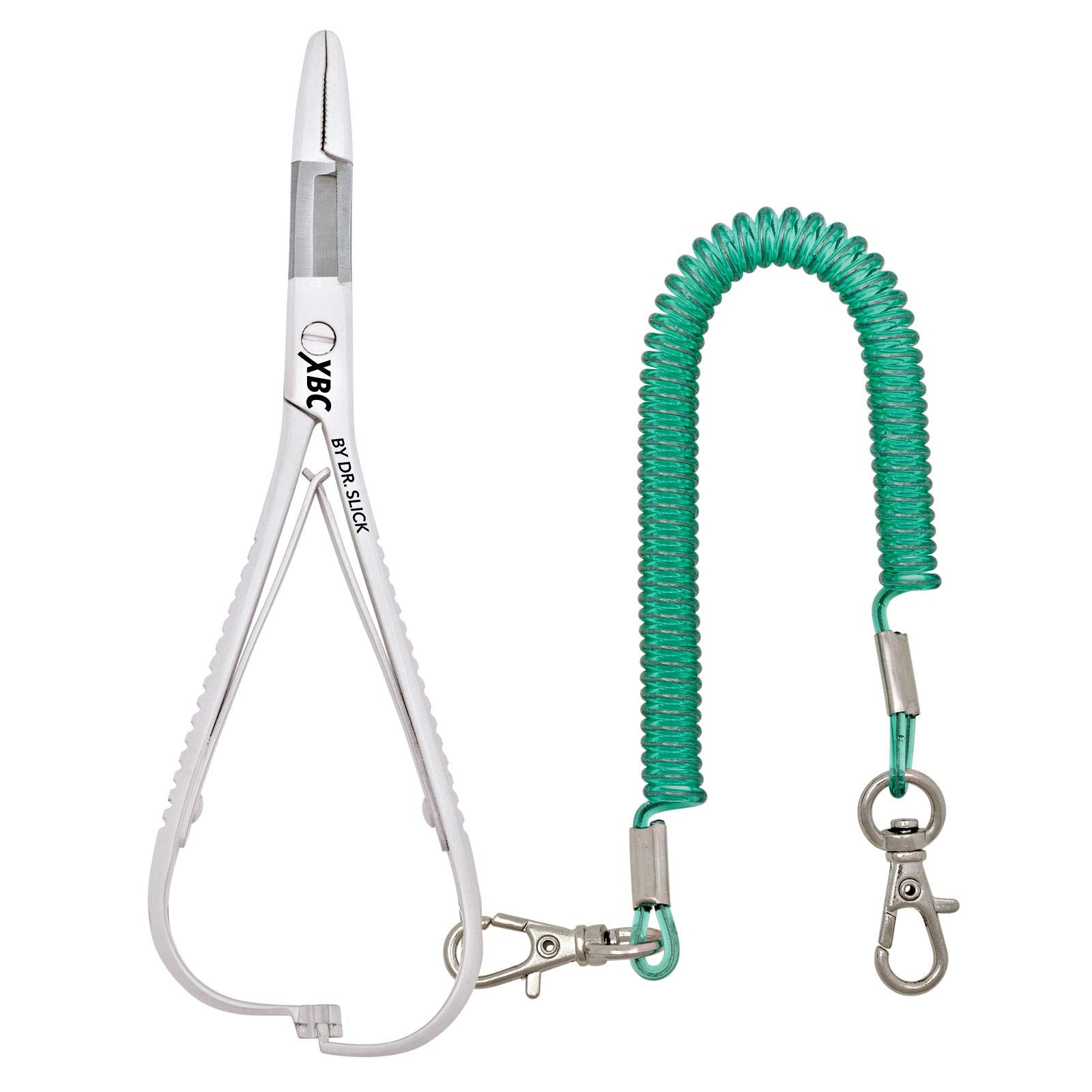 Dr. Slick Mitten Scissor Clamp for precise tippet trimming and quick release.