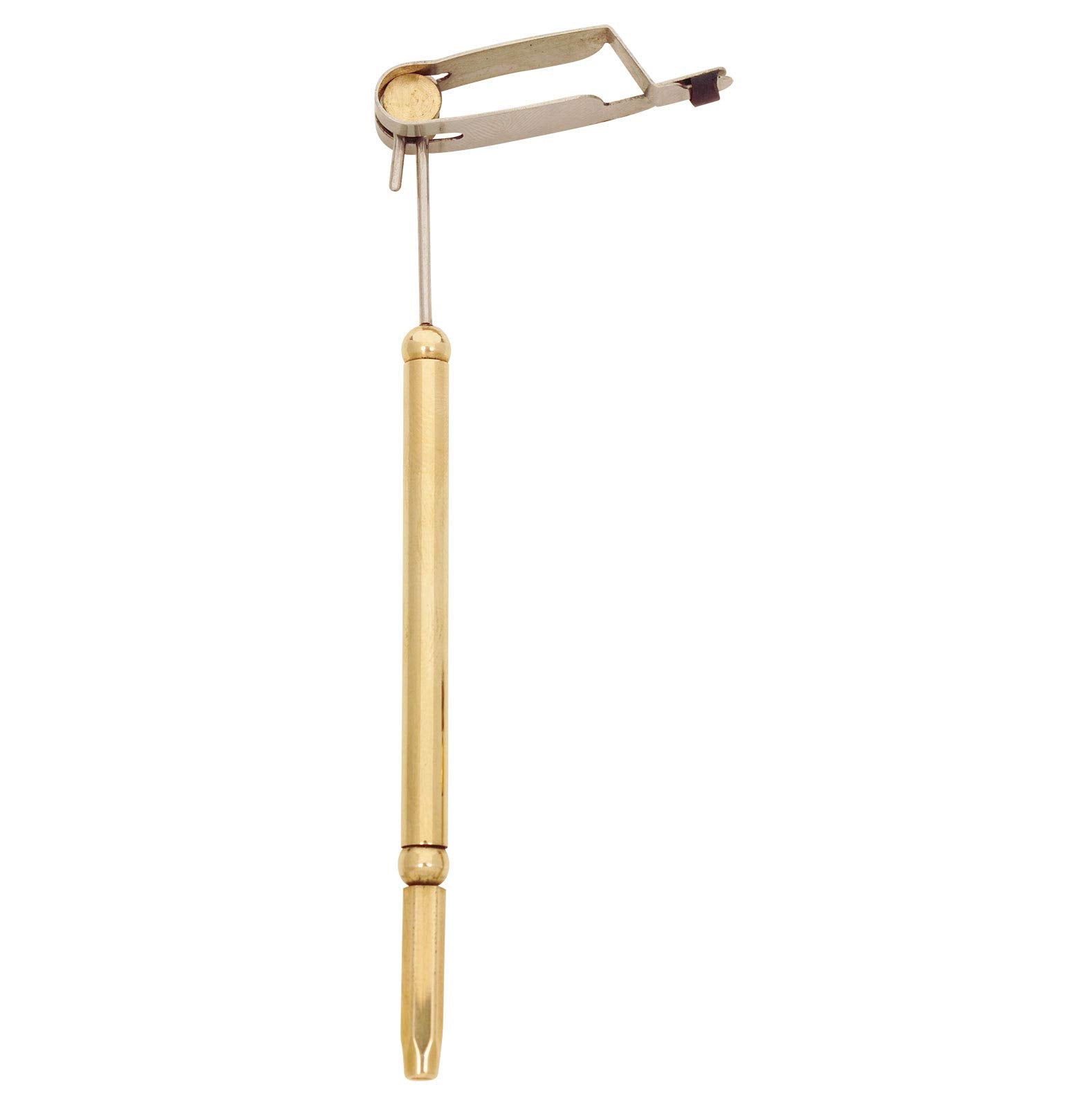 Dr. Slick Rotary Hackle Plier Large — rotary jaw aids precise parachute fly tying.