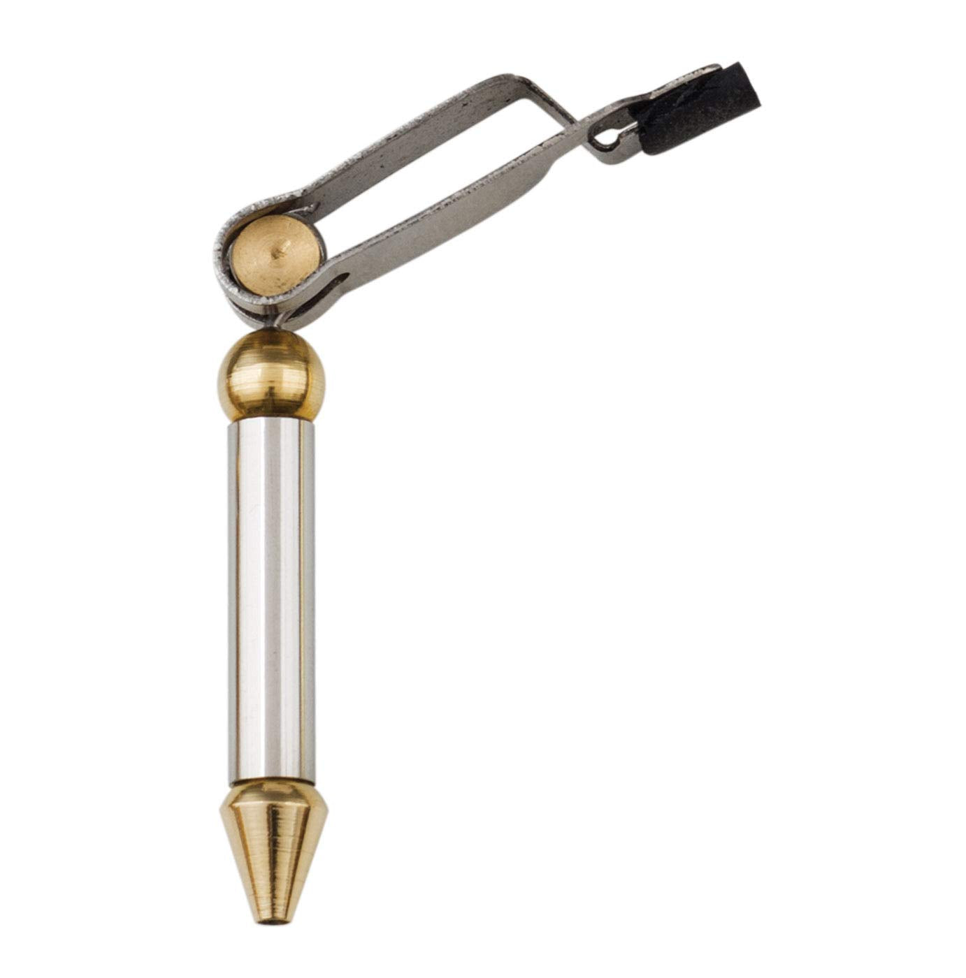 Dr. Slick Rotary Hackle Plier rubber jaw for secure grip.