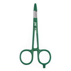 Dr. Slick Scissor Clamp 5-inch green straight jaw for field repairs.