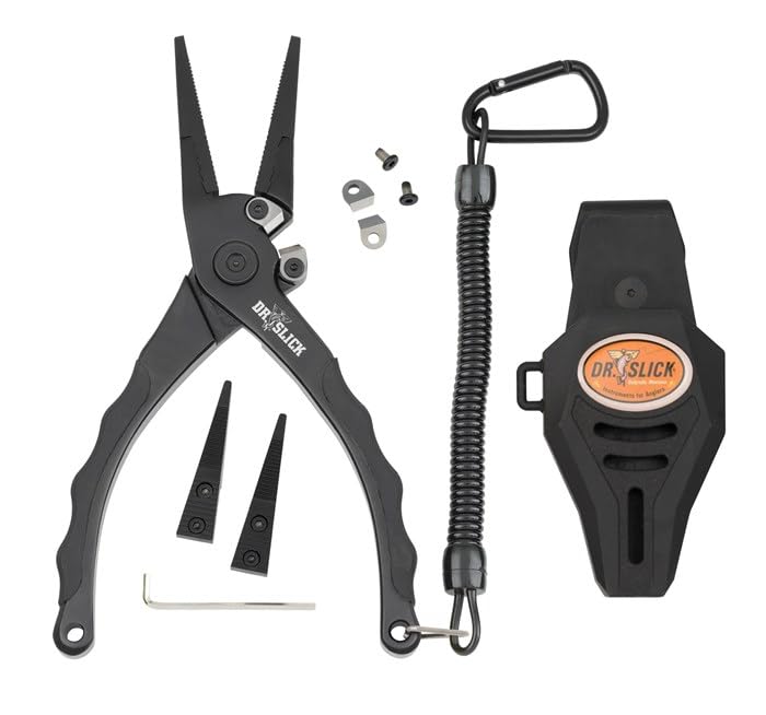 Dr. Slick Squall Pliers 7.5-inch aluminum frame deliver durable cutting power for on-site tasks