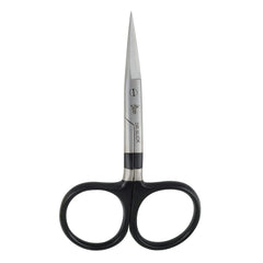 Dr. Slick tungsten carbide hair scissor blade close-up for precise, durable cutting of synthetics