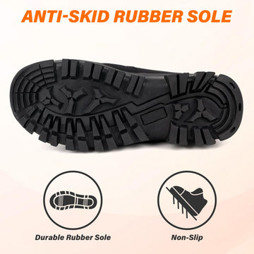 Dr.Warm heated boots for women battery compartment reveals rechargeable pack for long warmth.