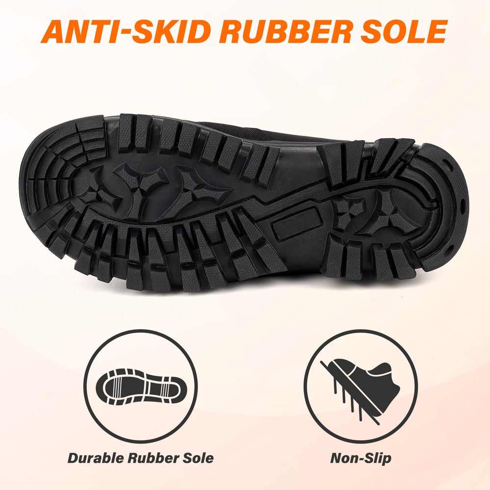Dr.Warm heated boots for women battery compartment reveals rechargeable pack for long warmth.