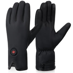 Dr.Warm heated gloves front view for all-day winter warmth and comfort