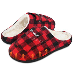 Dr.Warm heated slippers front view shows full-foot heat distribution for warm toes.