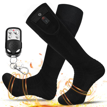 Dr.Warm wireless heated socks with remote controller for quick warmth during cold outings