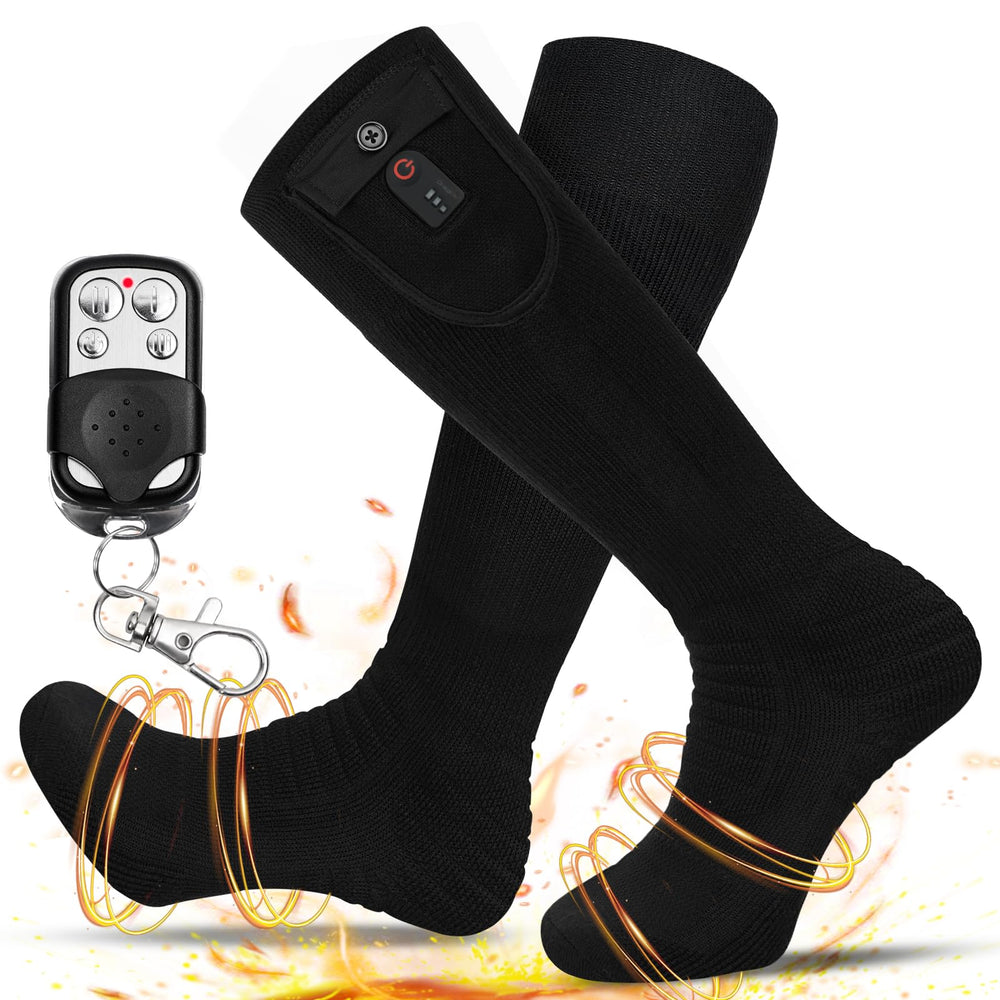Dr.Warm wireless heated socks with remote controller for quick warmth during cold outings