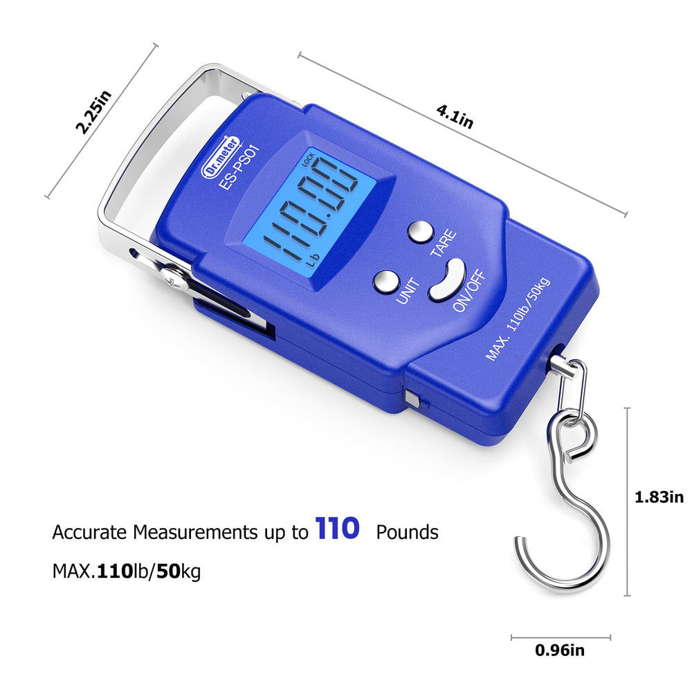 Weight readout with lb/oz and kg conversions