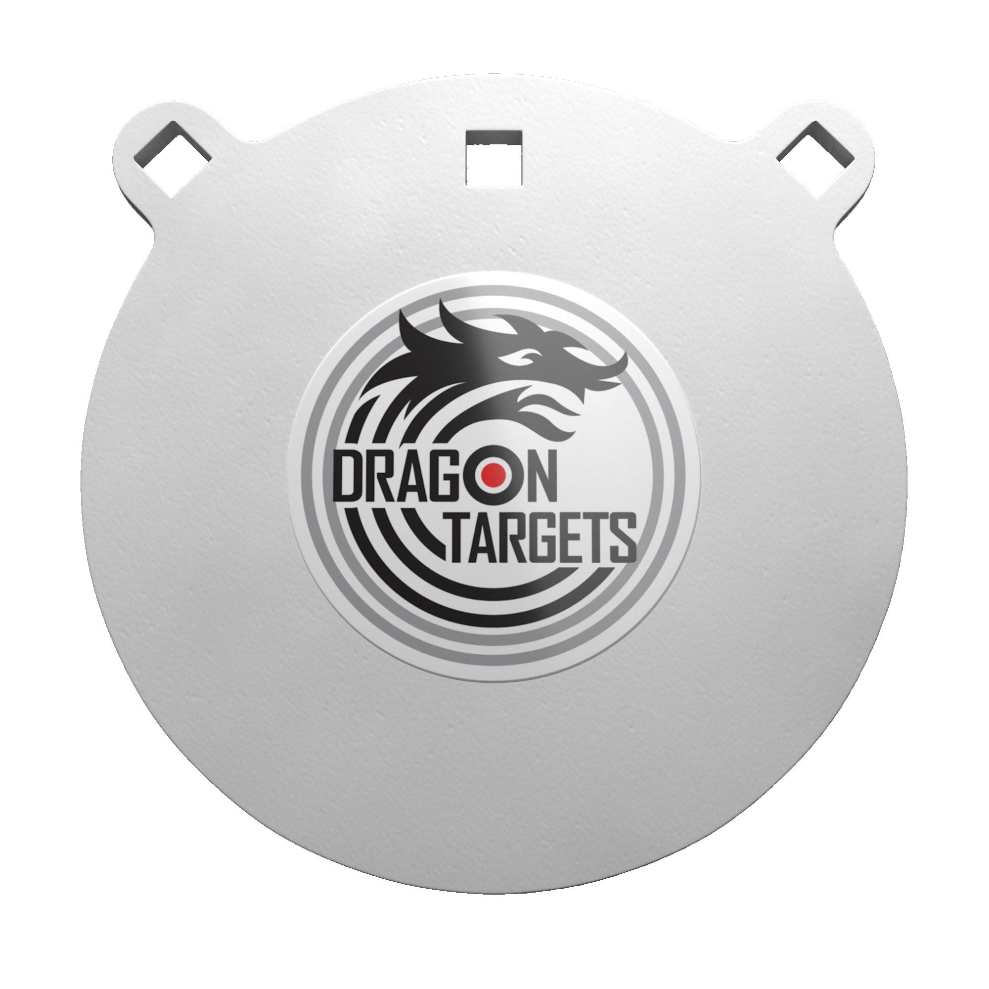Dragon Targets AR500 3-Pack target 2 showcases high-visibility matte paint for glare-free shooting.