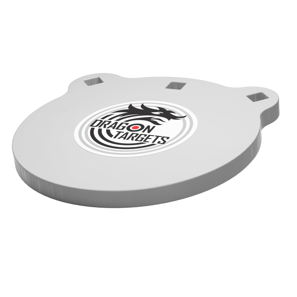 Dragon Targets flip-side design extends target life by reducing wear.