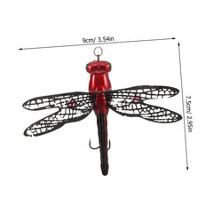 Lifelike dragonfly topwater lure for bass and trout
