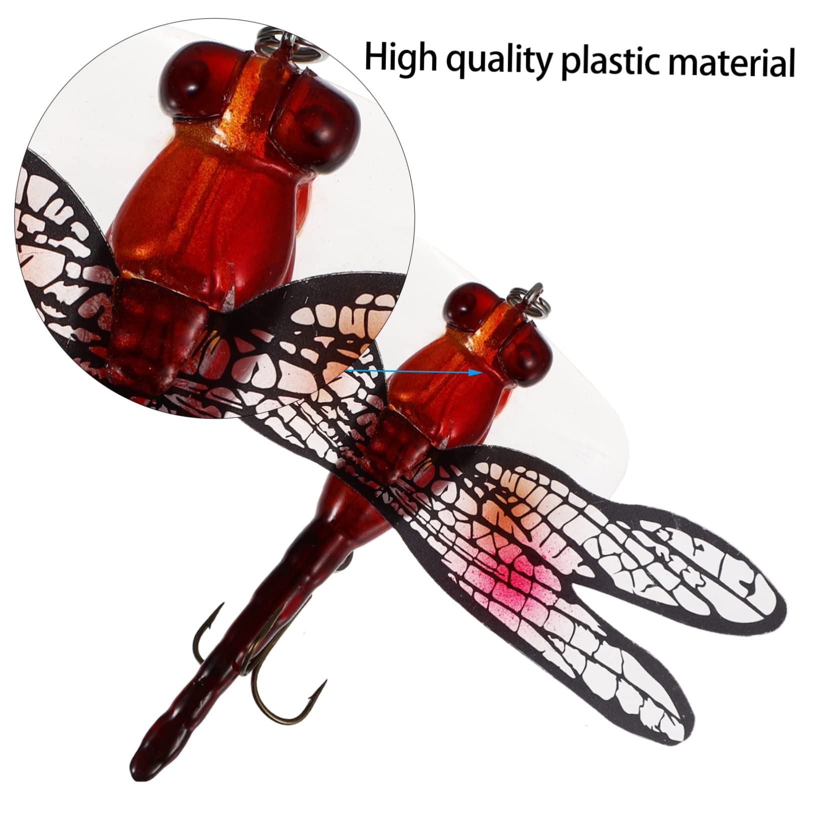 Packaged BESPORTBLE dragonfly fishing lures