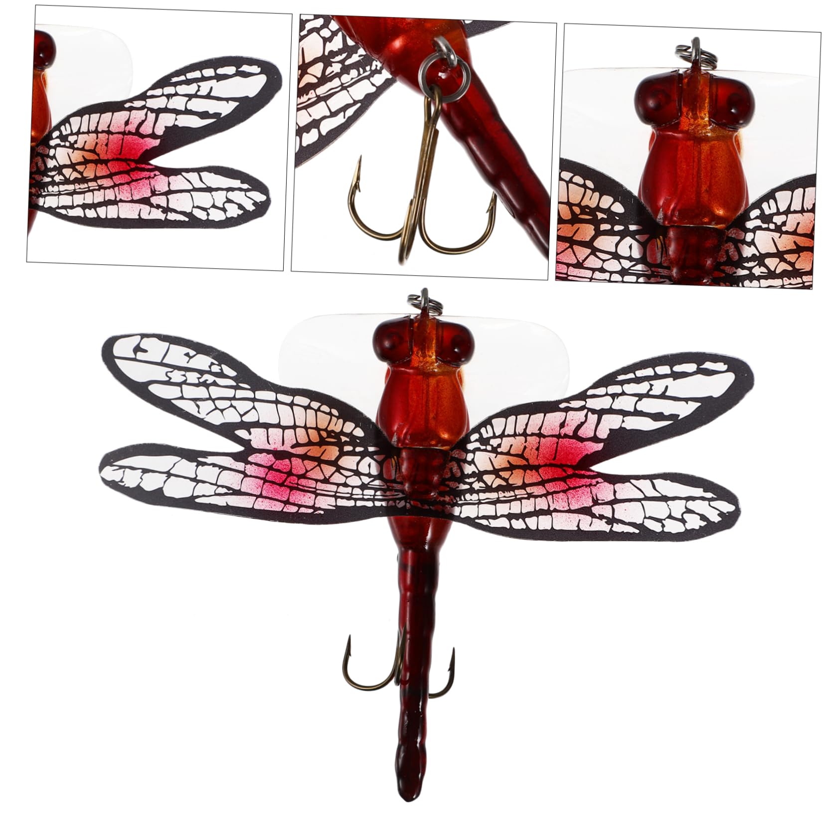 Versatile dragonfly topwater lure for various fish species