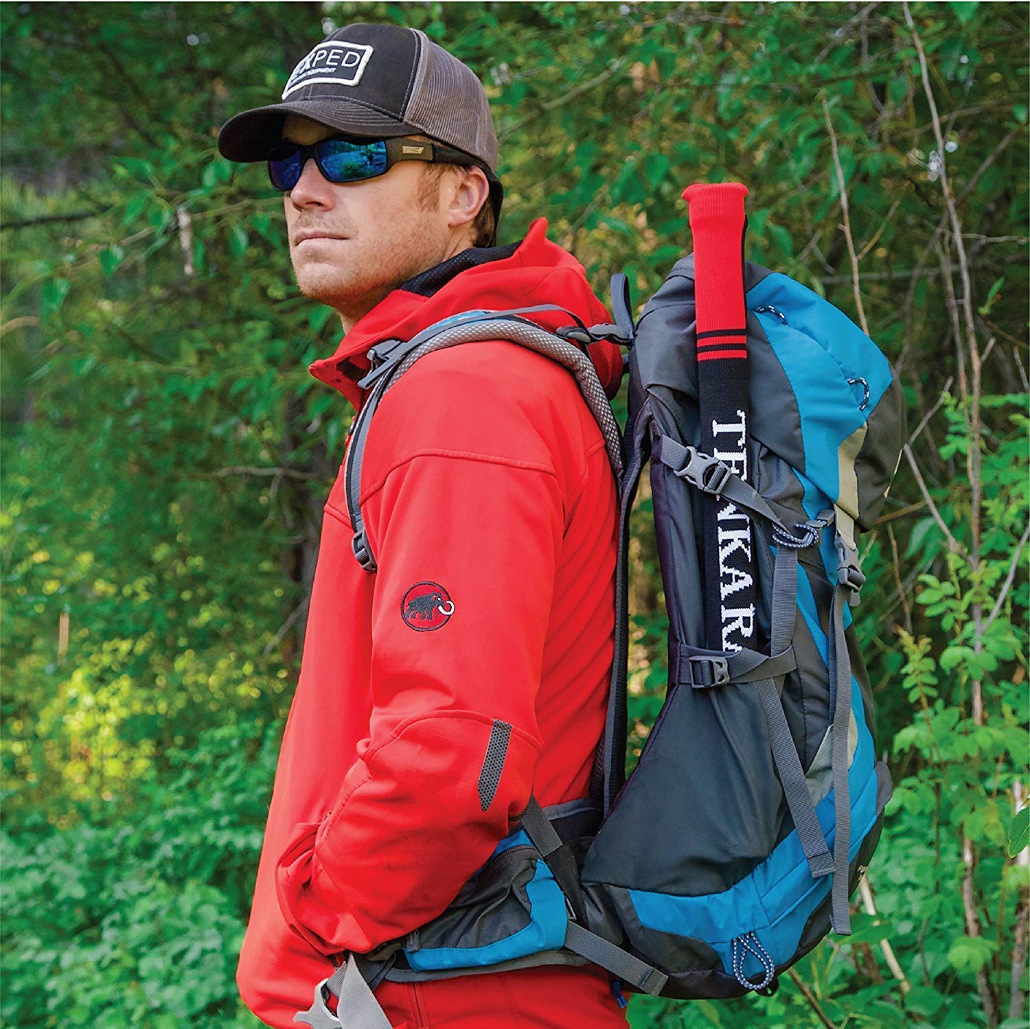 DRAGONtail Shadowfire storage tube keeps gear organized.