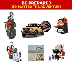 DragonXT First Aid Kit 50 essentials is ready for family adventures.