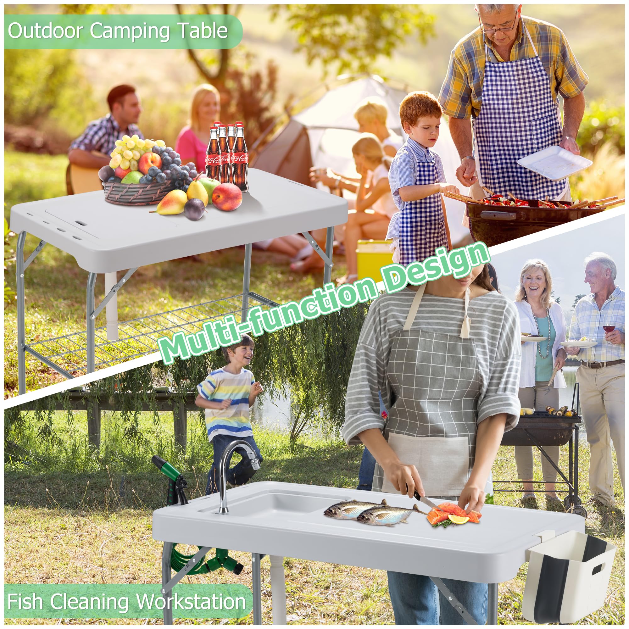 Dragosum durable HDPE steel frame withstands camping, beach, and patio use