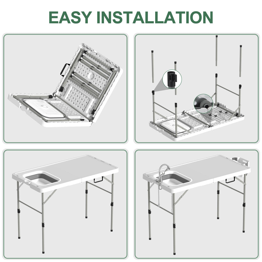 Dragosum versatile outdoor kitchen station for picnics and prep