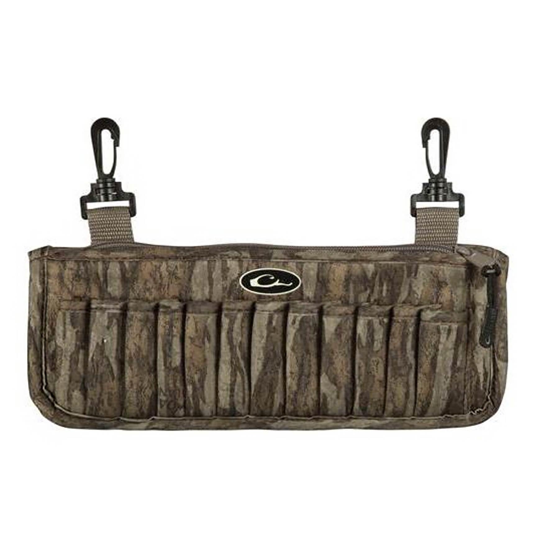 Drake Mossy Oak Bottomland neoprene shell clip on waders for quick shell access