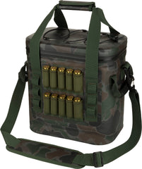 Drake Waterfowl 16-Can Cooler front view, field-ready insulation keeps drinks cold