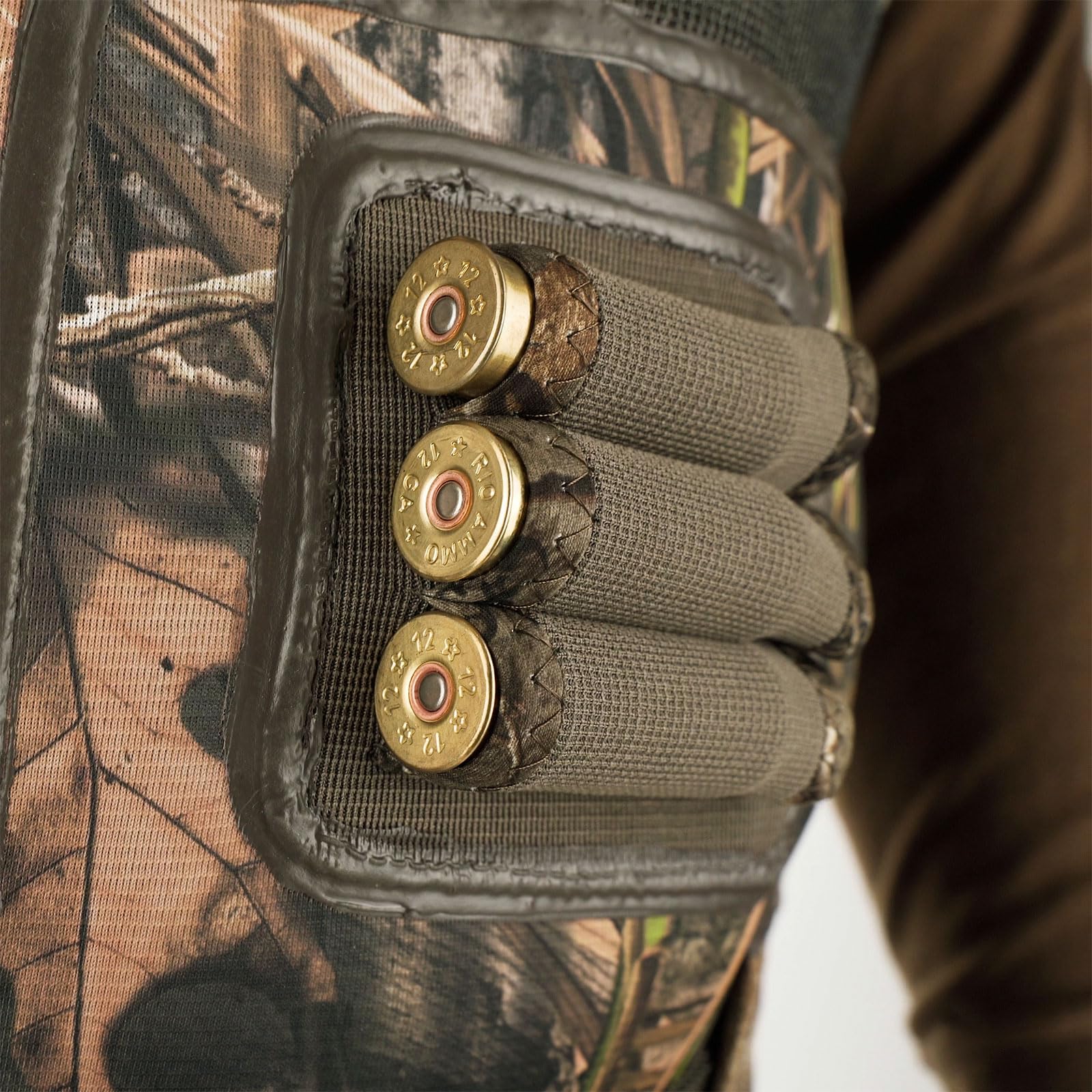 Hydro-Flex knees on Buckshot Eqwader reduce kneeling strain in field.