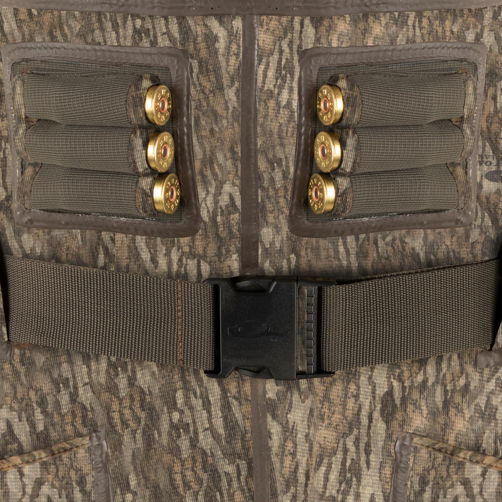 Drake Waterfowl Buckshot Eqwader waders feature DryFuse technology for durable, leak-free seams.
