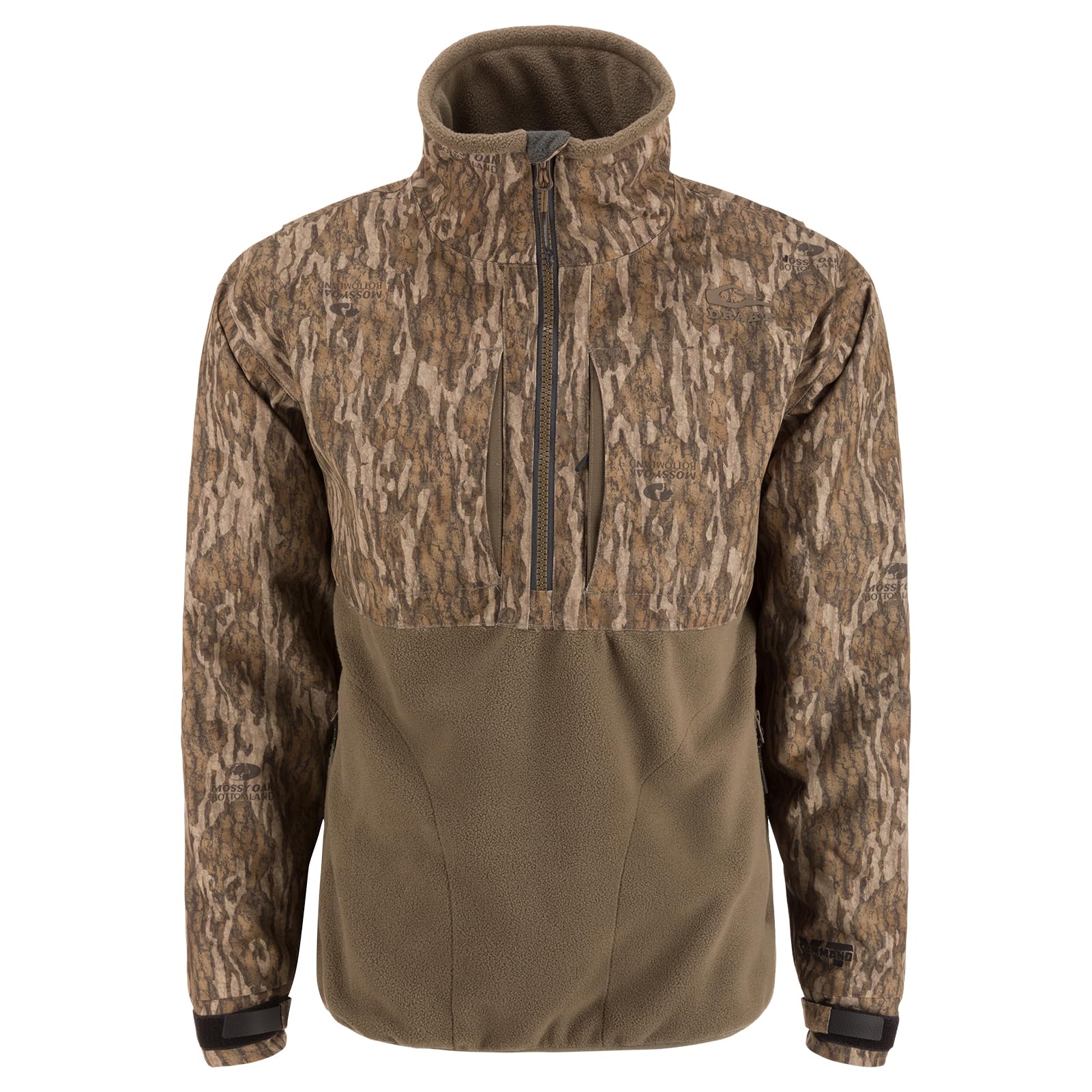 Drake Waterfowl CommandXT Eqwader upper-body shell provides durable weatherproof protection.