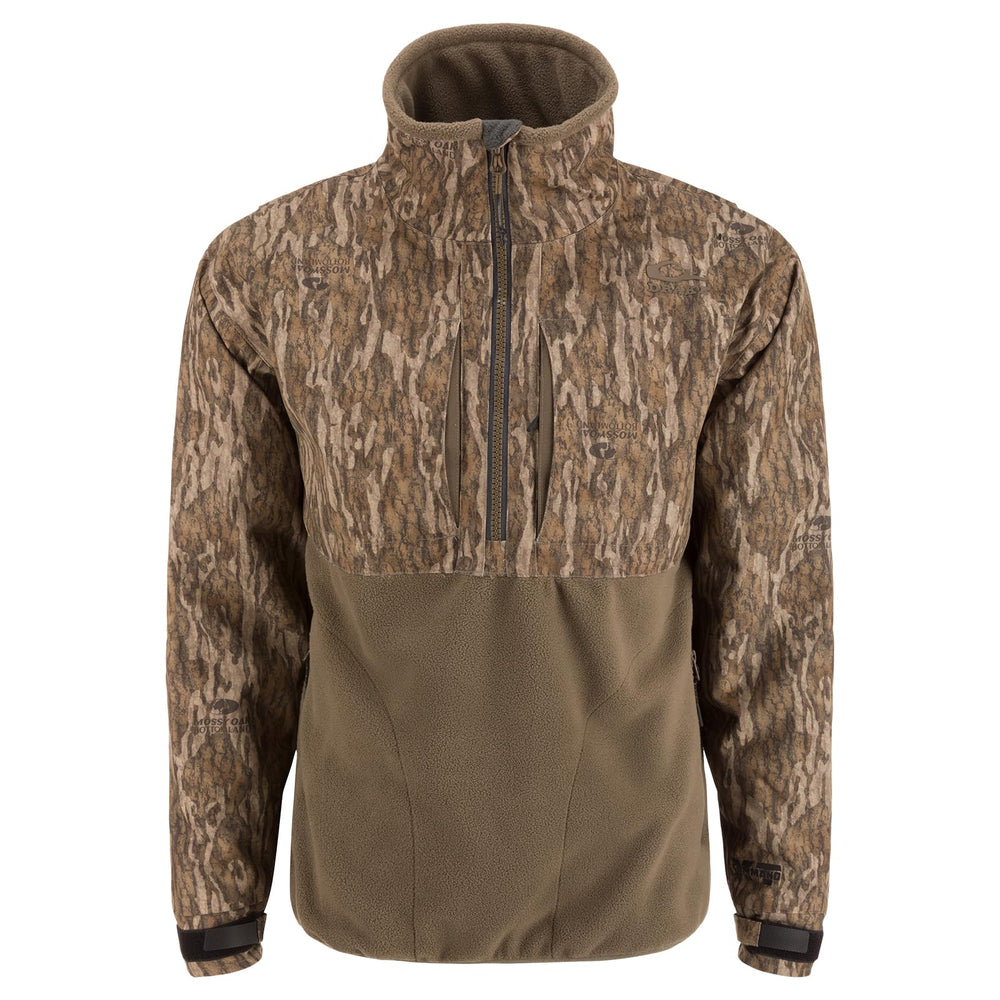 Drake Waterfowl CommandXT Eqwader upper-body shell provides durable weatherproof protection.