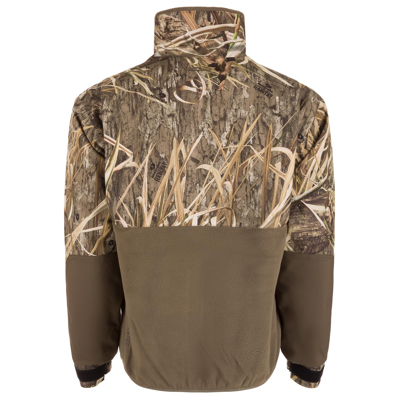 Drake Waterfowl CommandXT Eqwader jacket side view emphasizes breathable warmth during long days