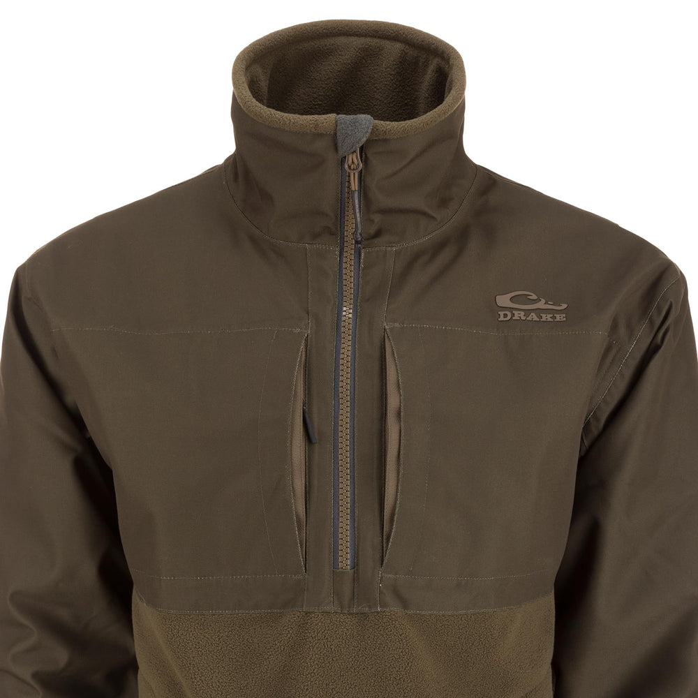 Drake Waterfowl CommandXT Eqwader Magnattach pockets offer quick access to calls and gear.