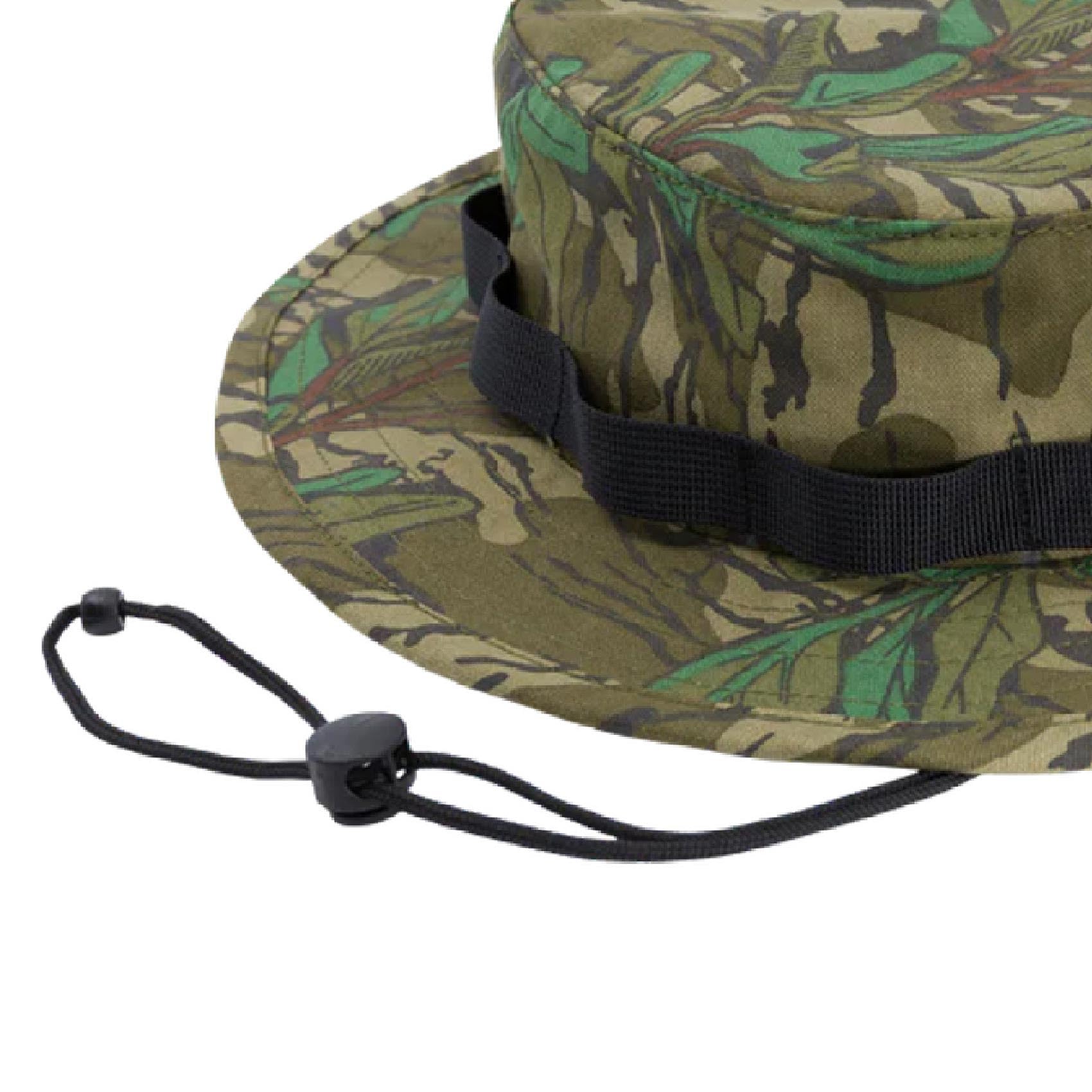 Drake Waterfowl DUK Boonie Hat showing the full-brim design for shade on trails.