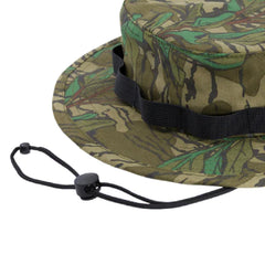 Drake Waterfowl DUK Boonie Hat showing the full-brim design for shade on trails.