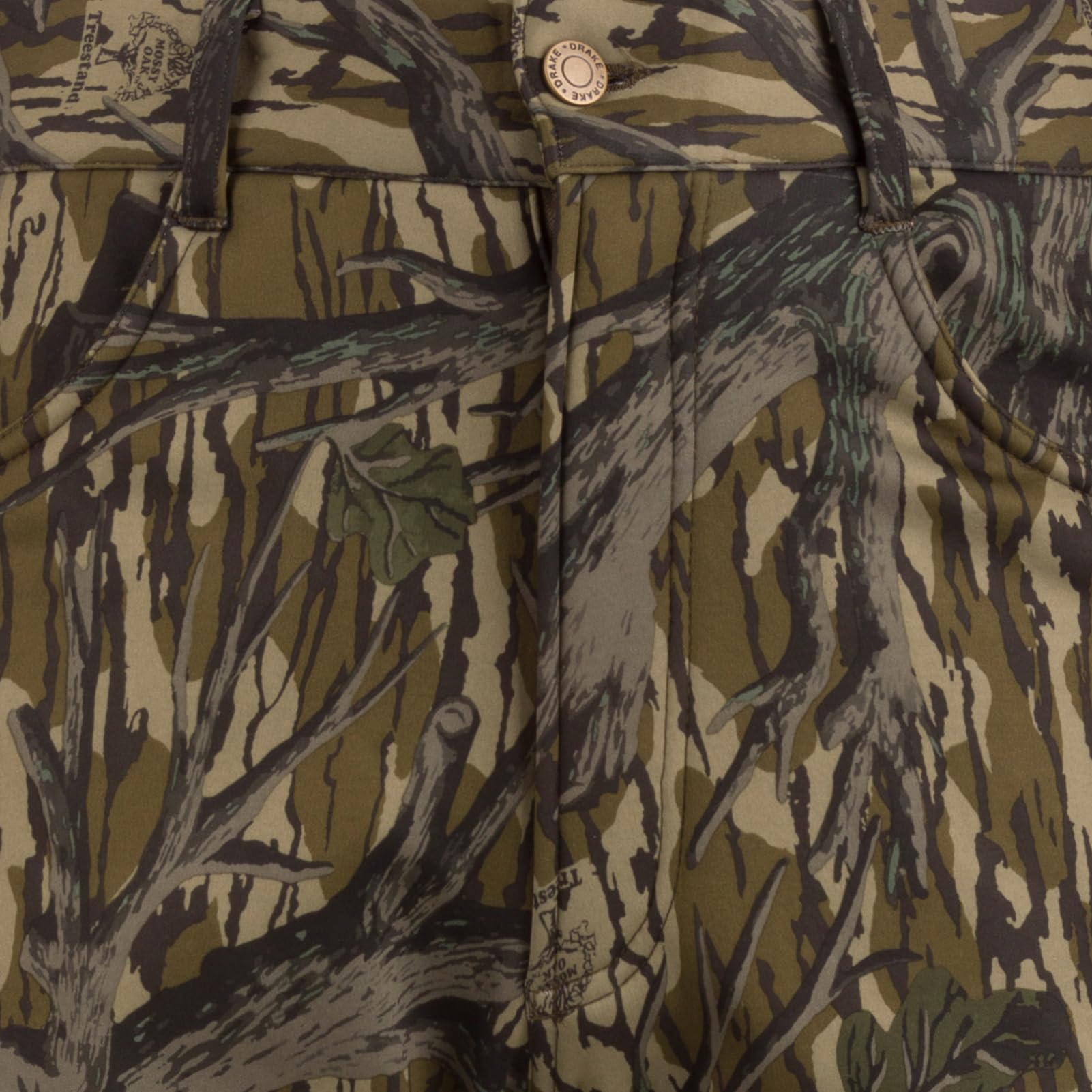 Drake Waterfowl Endurance Jean-Cut Wader Pant front and back pockets for gear organization