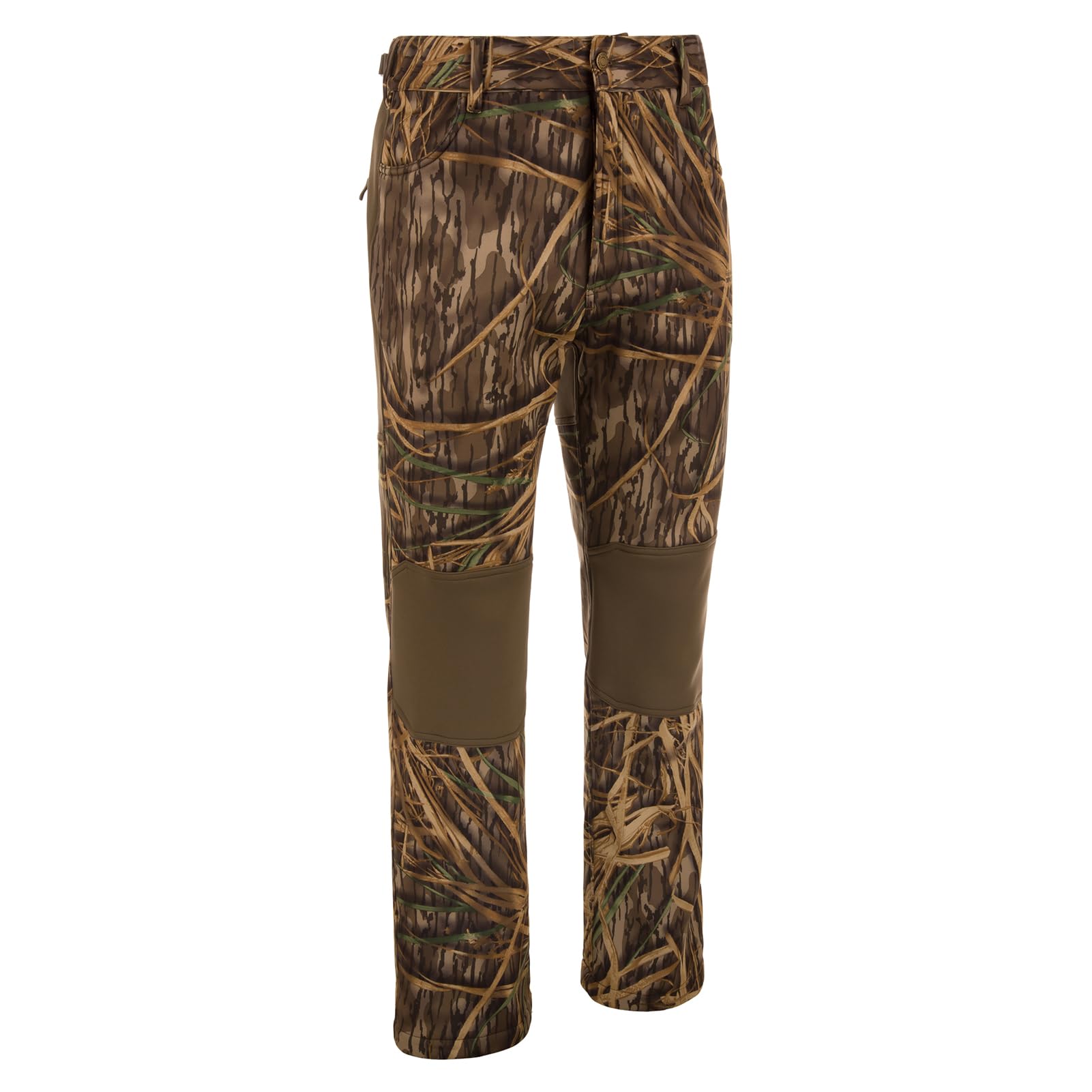 Drake Waterfowl Endurance Jean-Cut Wader Pant front view showing silent stretch fabric for mid-season hunts