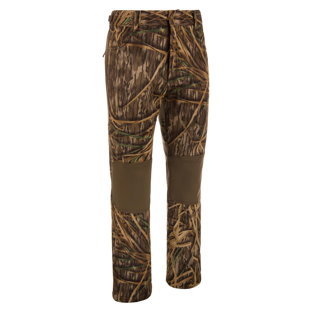 Drake Waterfowl Endurance Jean-Cut Wader Pant front view showing silent stretch fabric for mid-season hunts