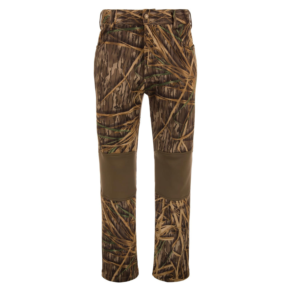Drake Waterfowl Endurance Jean-Cut Wader Pant knee detail highlighting abrasion protection