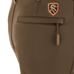 Drake Waterfowl Endurance pant Mossy Oak front pocket detail showing practical storage