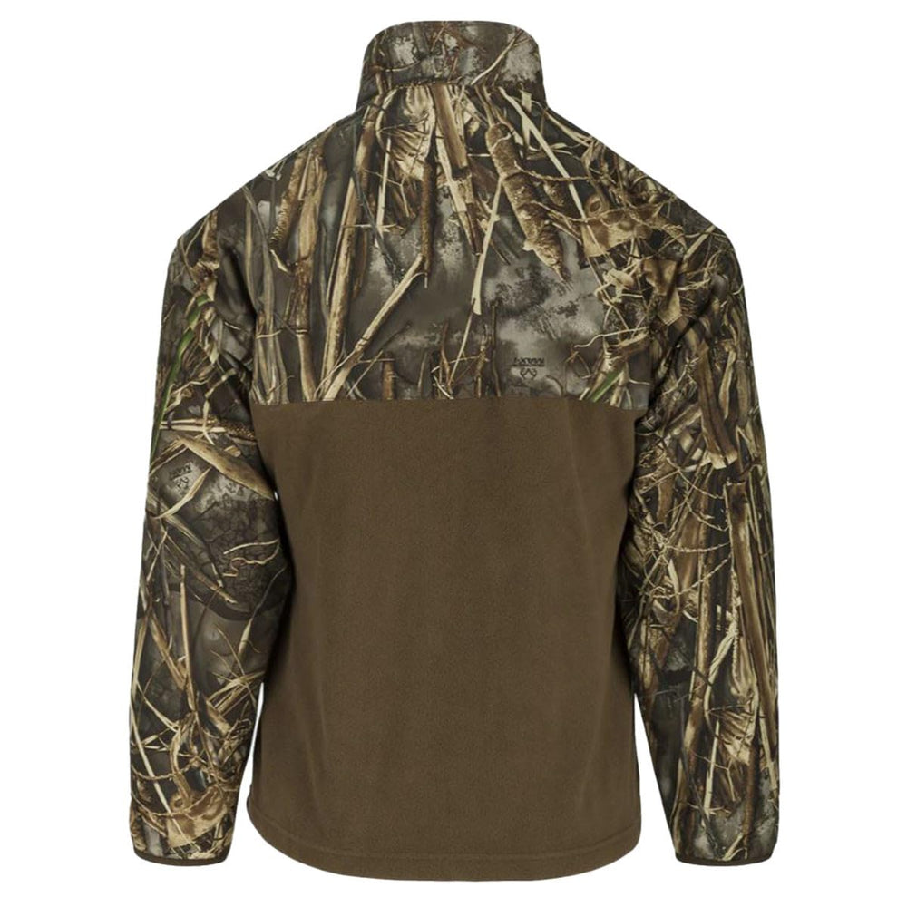 Drake Waterfowl Eqwader jacket back view with full coverage