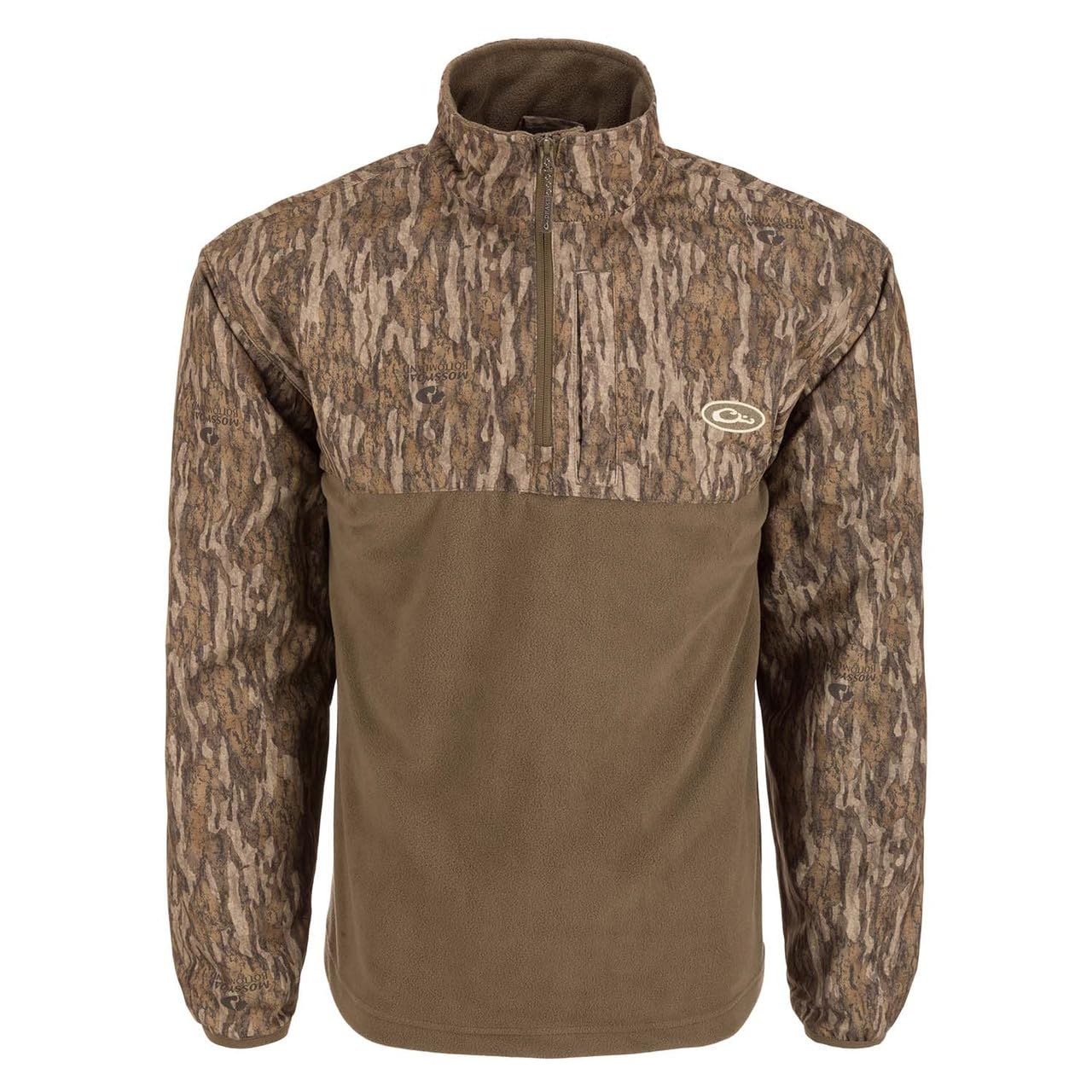 Drake Waterfowl Eqwader jacket side view highlighting mobility