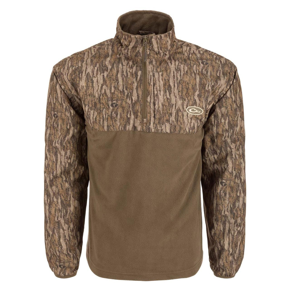 Drake Waterfowl Eqwader jacket side view highlighting mobility