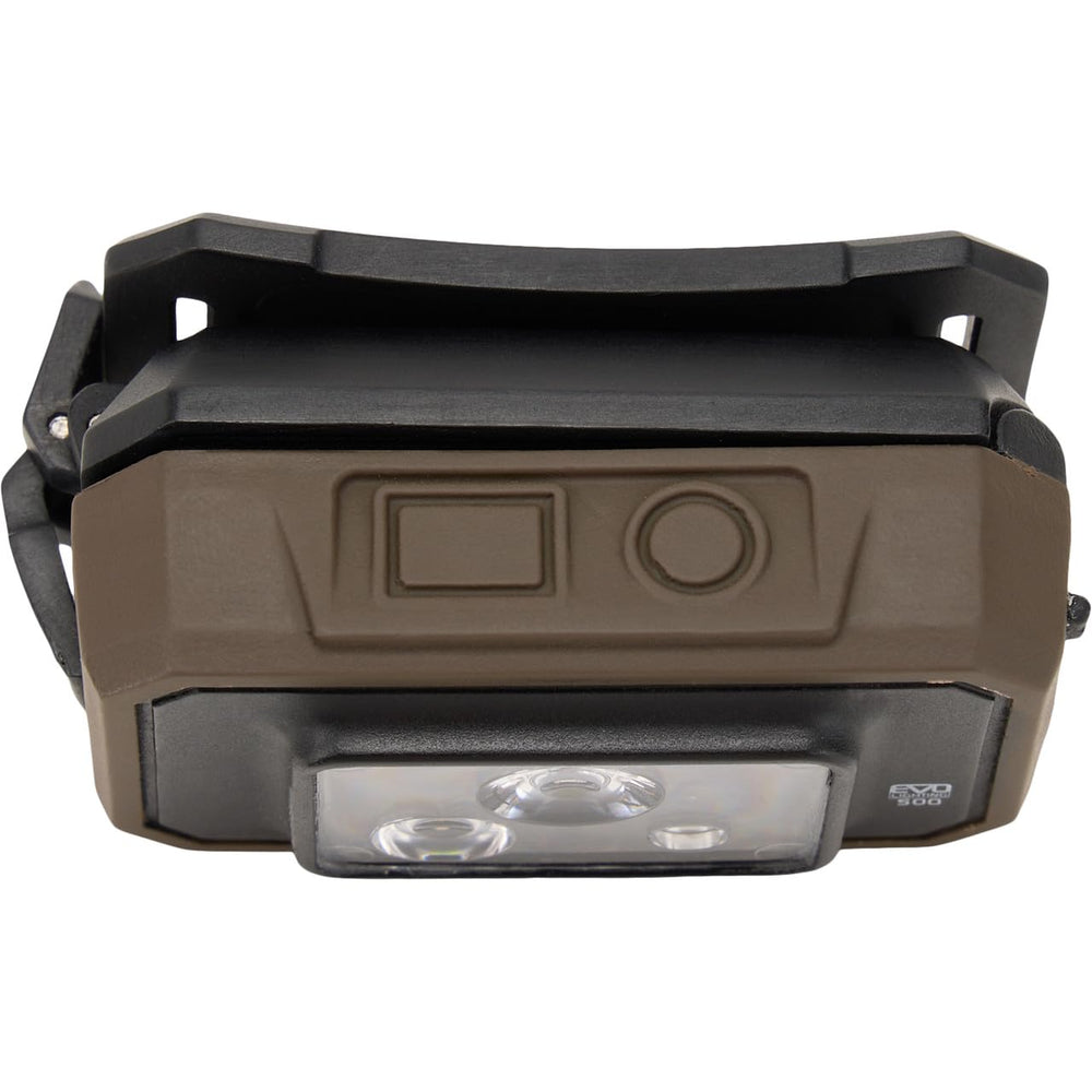 Drake Waterfowl EVO500 red and green modes preserve night vision for stealth.