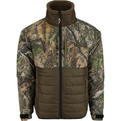 Drake Waterfowl Guardian Flex Eqwader jacket front view, durable waterproof protection and breathable comfort.