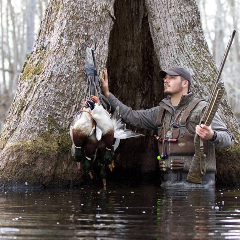 Drake Waterfowl Heavy Load Game Tote in-field setup for ducks geese or turkeys